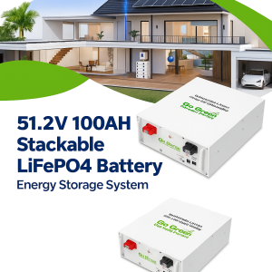 باتری لیتیوم 51.2 ولت 100 آمپر ساعت Go Green