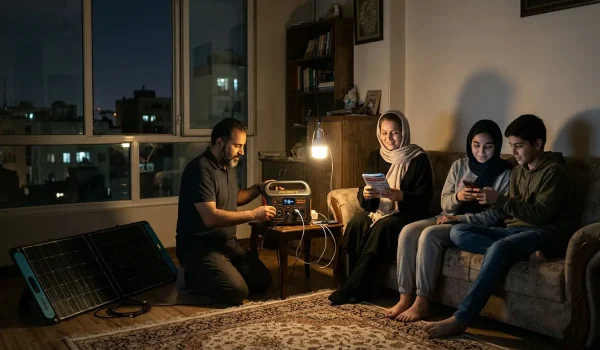 پک اضطراری جنگ , پنل خورشیدی